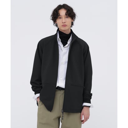 B／T BRUSHED BACK STRETCH POPLI （BLACK）｜詳細画像
