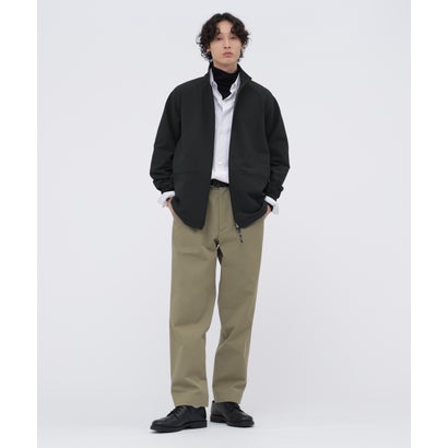 B／T BRUSHED BACK STRETCH POPLI （BLACK）｜詳細画像