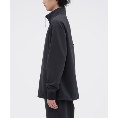 B／T BRUSHED BACK STRETCH POPLI （BLACK）｜詳細画像