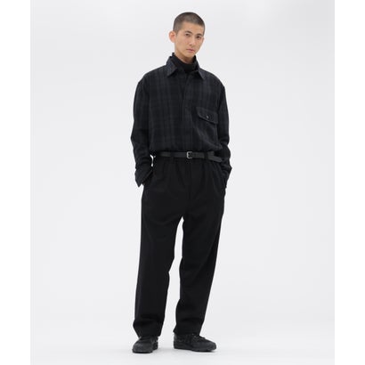 LARGE CHECK FLANNEL （BLACK）｜詳細画像