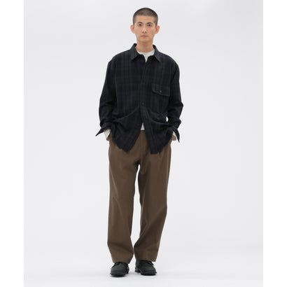 LARGE CHECK FLANNEL （BLACK）｜詳細画像