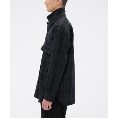 LARGE CHECK FLANNEL （BLACK）｜詳細画像
