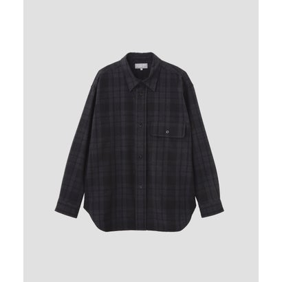 LARGE CHECK FLANNEL （BLACK）｜詳細画像