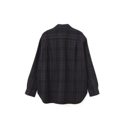 LARGE CHECK FLANNEL （BLACK）｜詳細画像