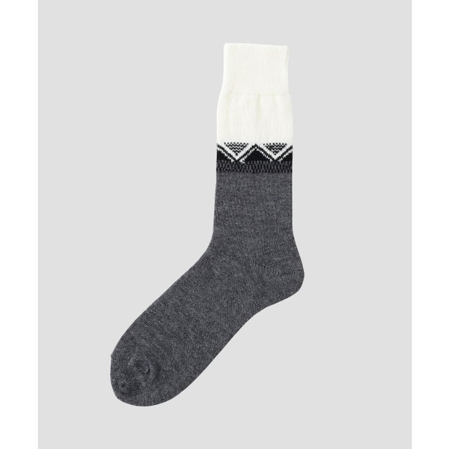 FAIRISLE WOOL SOCK （NATURAL2）