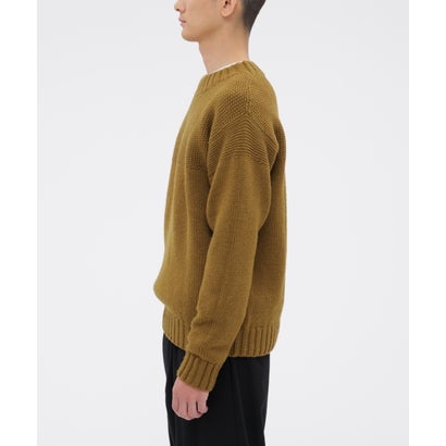 SOFT WOOL KNITWEAR （DARK NAVY1）｜詳細画像