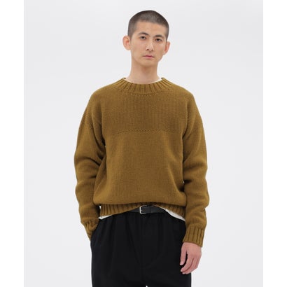 SOFT WOOL KNITWEAR （CAMEL4）｜詳細画像