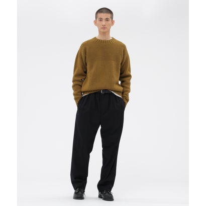 SOFT WOOL KNITWEAR （CAMEL4）｜詳細画像