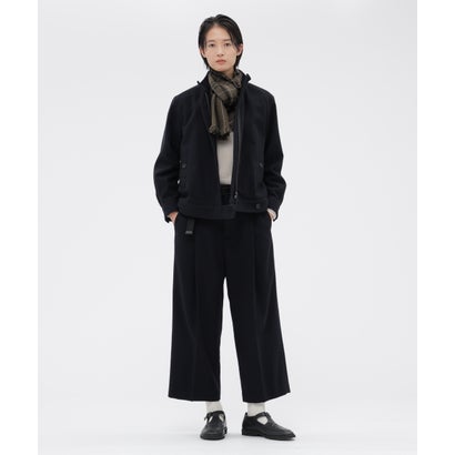 MILLED WOOL TWILL （DARK NAVY1）｜詳細画像