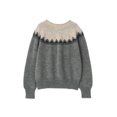 FAIRISLE NATURAL WOOL （NATURAL2）｜詳細画像