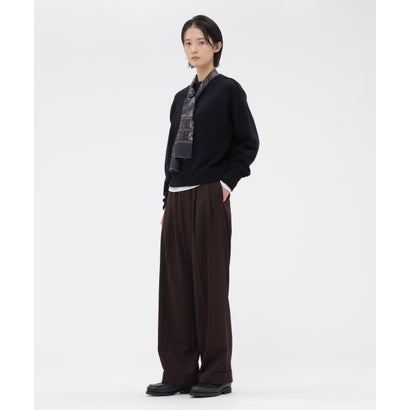 マーガレット・ハウエル MARGARET HOWELL CORD YARN WOOL （NAVY）｜詳細画像