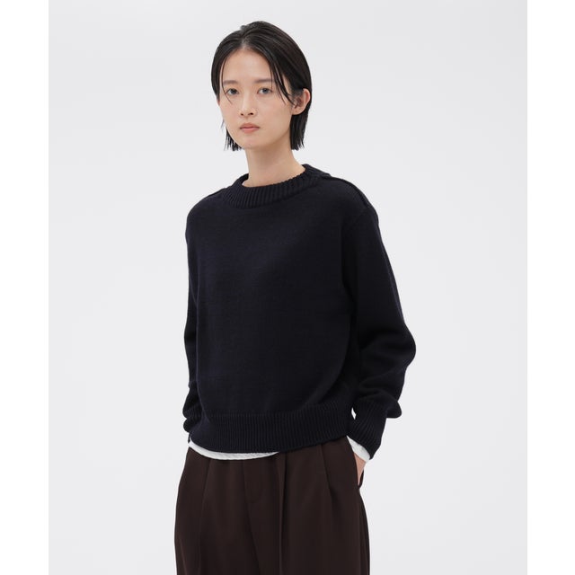 CORD YARN WOOL （NAVY）