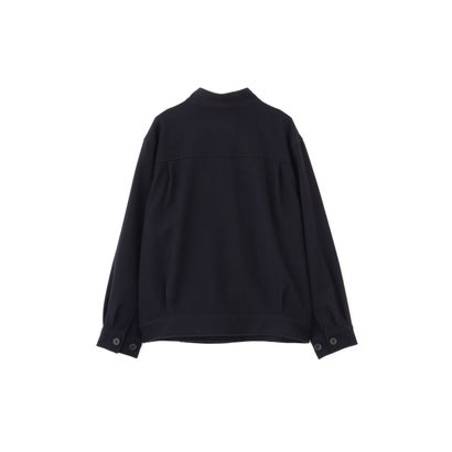 MILLED WOOL TWILL （DARK NAVY1）｜詳細画像