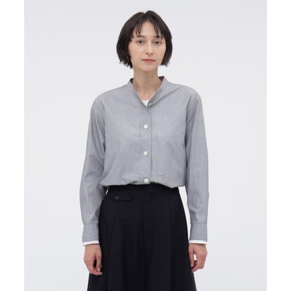 COTTON HAIRLINE STRIPE （GREEN）｜詳細画像