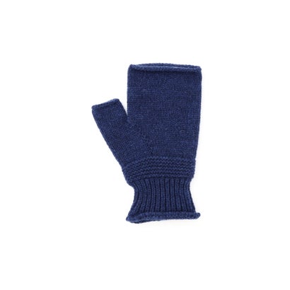 WOOL KNITTED ACCESSORY （BLUE）｜詳細画像