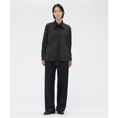 COTTON VOILE SHIRT （GREY）｜詳細画像
