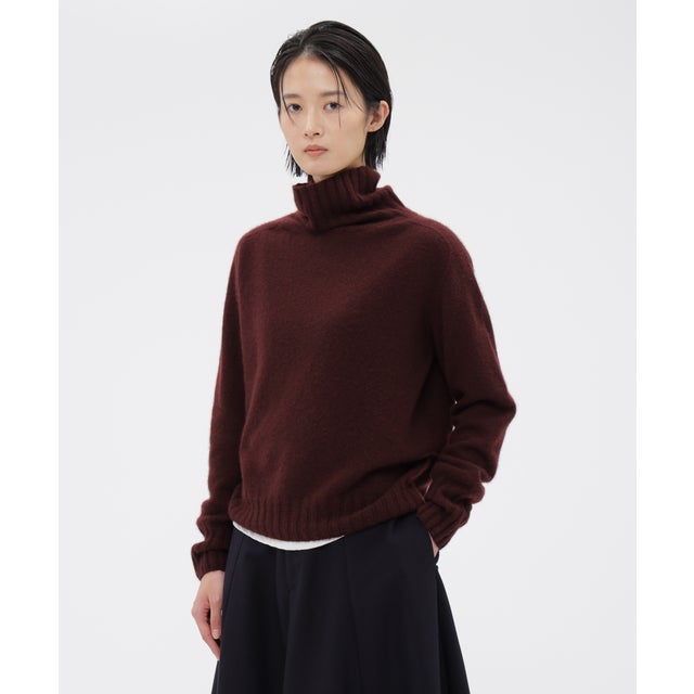 CASHMERE KNITWEAR （DARK WINE1）