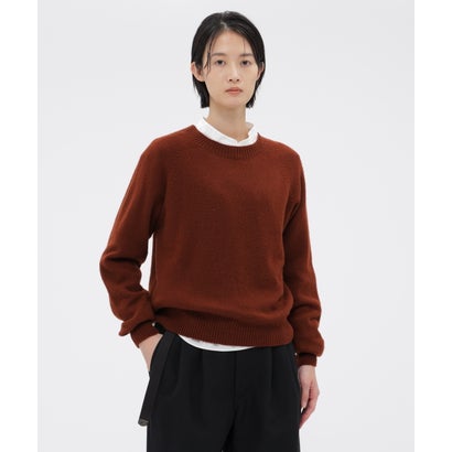 マーガレット・ハウエル MARGARET HOWELL MERINO CASHMERE KNITWEAR （BRICK3）｜詳細画像