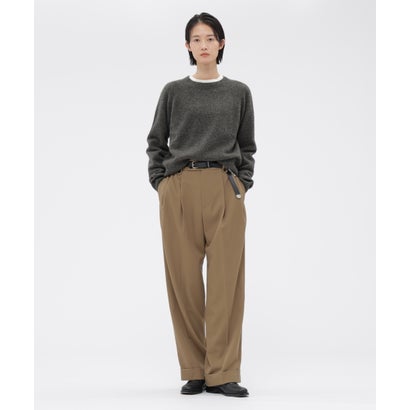 マーガレット・ハウエル MARGARET HOWELL MERINO CASHMERE KNITWEAR （BRICK3）｜詳細画像