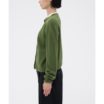 MERINO CASHMERE KNITWEAR （GREEN）｜詳細画像