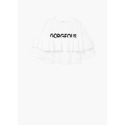 Tシャツ .-- GORGEOUS （ホワイト）｜詳細画像