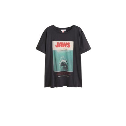 Tシャツ -- JAWS （チャコール）｜詳細画像