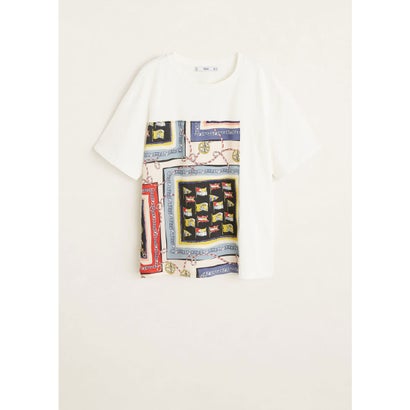 Tシャツ -- PATCH （ナチュラルホワイト）｜詳細画像