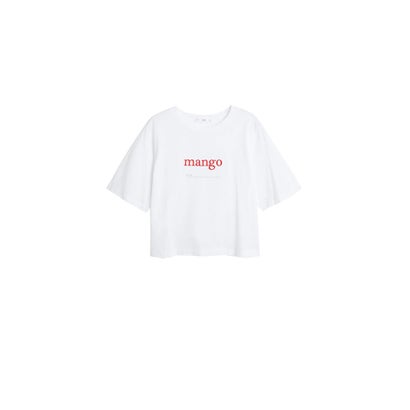 Tシャツ .-- LOGOD-H （ホワイト）｜詳細画像