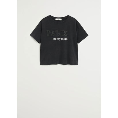 Tシャツ .-- PARIS （ブラック）｜詳細画像