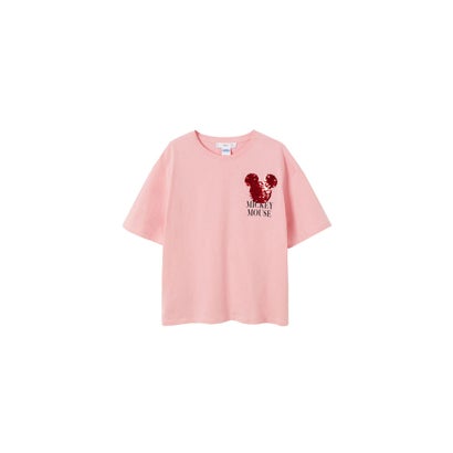 Tシャツ .-- MISEQUIN-H （ピンク）｜詳細画像