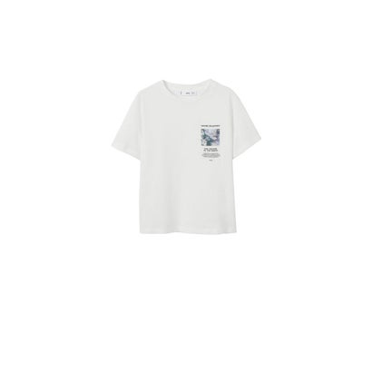 Tシャツ .-- PSTILU2 （ナチュラルホワイト）｜詳細画像