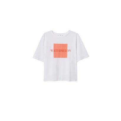 Tシャツ .-- MELON-H （ホワイト）｜詳細画像