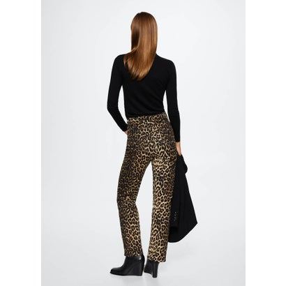 ジーンズ .-- LEOPARD （ブラウン）｜詳細画像