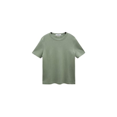 Tシャツ .-- RITA （ベージュ-カーキ）｜詳細画像