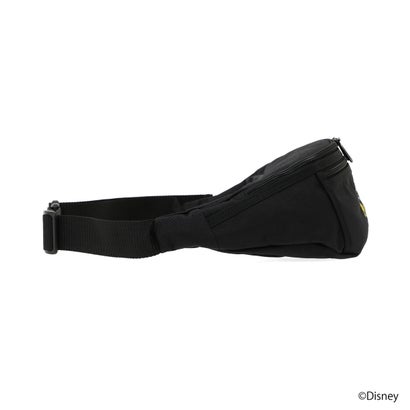 日本正規品 ウエストバッグ メンズ レディース ボディバッグ ブランド ミッキー バッグ 撥水 ディズニー 限定モデル MICKEY 26 ALLEYCAT WAIST BAG MP1101MIC26 （Black）｜詳細画像
