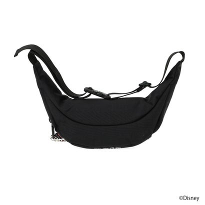 日本正規品 ウエストバッグ メンズ レディース ボディバッグ ブランド ミッキー バッグ 撥水 ディズニー 限定モデル MICKEY 26 ALLEYCAT WAIST BAG MP1101MIC26 （Black）｜詳細画像