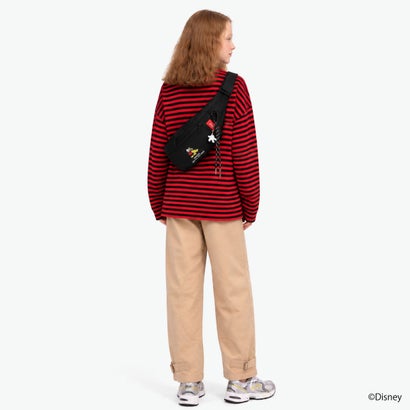 日本正規品 ウエストバッグ メンズ レディース ボディバッグ ブランド ミッキー バッグ 撥水 ディズニー 限定モデル MICKEY 26 ALLEYCAT WAIST BAG MP1101MIC26 （Black）｜詳細画像