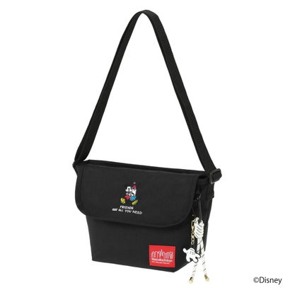 日本正規品 メッセンジャーバッグ メンズ レディース ミッキー ミニー MICKEY 26 MP1603BPDMGNTMIC26MM （Black）｜詳細画像