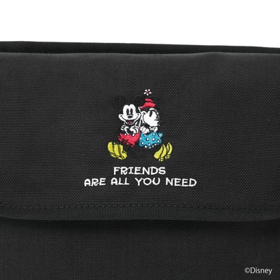 日本正規品 メッセンジャーバッグ メンズ レディース ミッキー ミニー MICKEY 26 MP1603BPDMGNTMIC26MM （Black）｜詳細画像