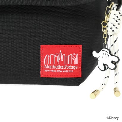 日本正規品 メッセンジャーバッグ メンズ レディース ミッキー ミニー MICKEY 26 MP1603BPDMGNTMIC26MM （Black）｜詳細画像