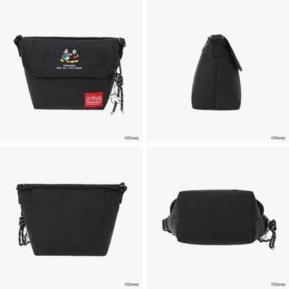 日本正規品 メッセンジャーバッグ メンズ レディース ミッキー ドナルド MICKEY 26 MP1603BPDMGNTMIC26MD （Black）｜詳細画像