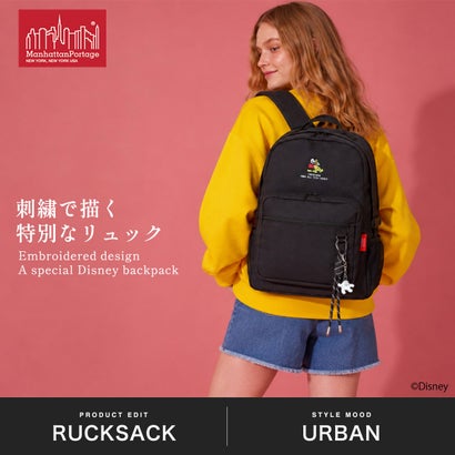 日本正規品 リュック メンズ レディース ミッキー プルート ディズニー リュックサック 数量限定 30L A4 MICKEY 26 TOWNSEND BACKPACK MP2236MIC26 （Black）｜詳細画像