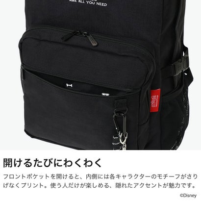 日本正規品 リュック メンズ レディース ミッキー プルート ディズニー リュックサック 数量限定 30L A4 MICKEY 26 TOWNSEND BACKPACK MP2236MIC26 （Black）｜詳細画像