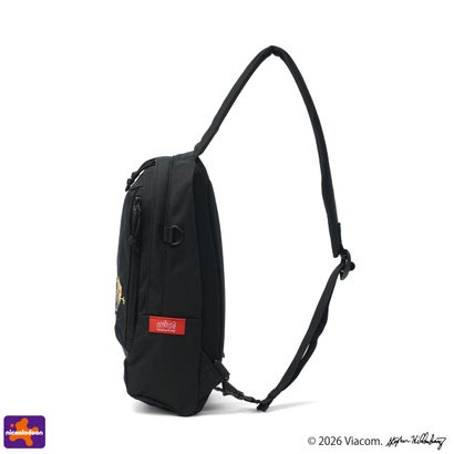 日本正規品 ボディバッグ スポンジボブ 限定モデル SPONGE BOB LITTLE ITALY CROSSBODY BAG CORDURA RIPSTOP POLYESTER MP1927SB （Black）｜詳細画像