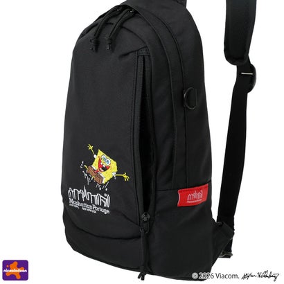 日本正規品 ボディバッグ スポンジボブ 限定モデル SPONGE BOB LITTLE ITALY CROSSBODY BAG CORDURA RIPSTOP POLYESTER MP1927SB （Black）｜詳細画像