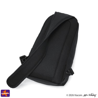 日本正規品 ボディバッグ スポンジボブ 限定モデル SPONGE BOB LITTLE ITALY CROSSBODY BAG CORDURA RIPSTOP POLYESTER MP1927SB （Black）｜詳細画像