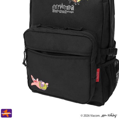 日本正規品 リュック メンズ レディース ブランド スポンジボブ 通勤 SPONGE BOB TOWNSEND BACKPACK CORDURA RIPSTOP POLYESTER MP2236SB （Black）｜詳細画像