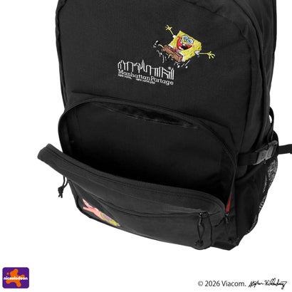 日本正規品 リュック メンズ レディース ブランド スポンジボブ 通勤 SPONGE BOB TOWNSEND BACKPACK CORDURA RIPSTOP POLYESTER MP2236SB （Black）｜詳細画像