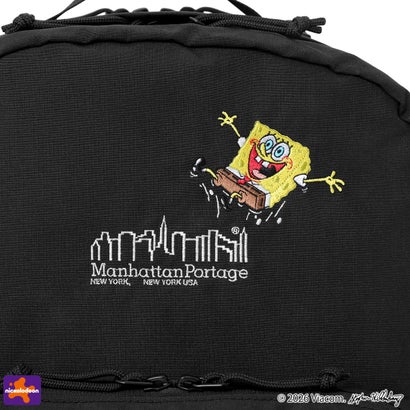 日本正規品 リュック メンズ レディース ブランド スポンジボブ 通勤 SPONGE BOB TOWNSEND BACKPACK CORDURA RIPSTOP POLYESTER MP2236SB （Black）｜詳細画像