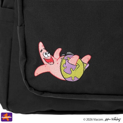 日本正規品 リュック メンズ レディース ブランド スポンジボブ 通勤 SPONGE BOB TOWNSEND BACKPACK CORDURA RIPSTOP POLYESTER MP2236SB （Black）｜詳細画像